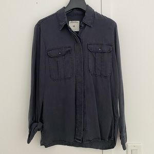ZARA Dark Grey Shirt XS